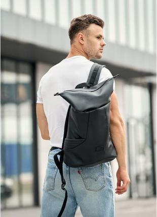 Мужской рюкзак ролл sambag rolltop x черный