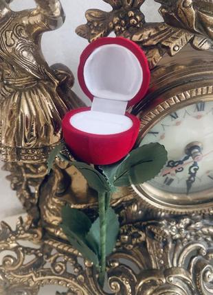 Коробочка шкатулка органайзер для ювелирных украшений роза!!!