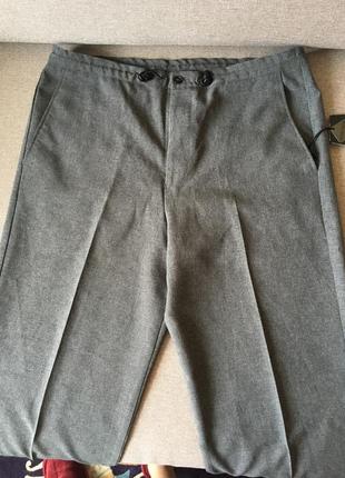 Класичні брюки/сірі жіночі штани3 фото