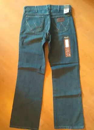 Джинси чоловічі wrangler retro irs jeans relaxed fit bootcut5 фото