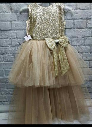 Красивое пышное платье для маленькой принцессы