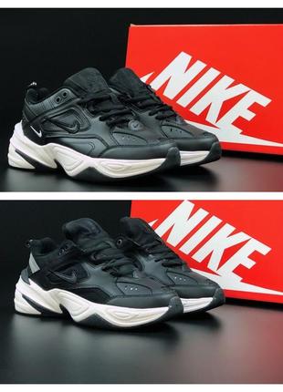 Женские демисезонные кроссовки nike m2k tekno черные