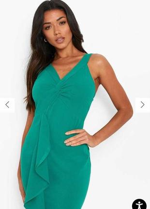 Платье , волан