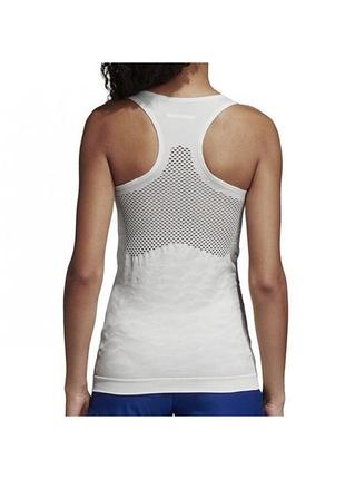 Р 10-12 / 44-46-48 спортивная базовая майка adidas ultra primeknit parley sleeveless t-shirt3 фото