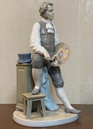 Фарфоровая статуэтка lladro «гойя».