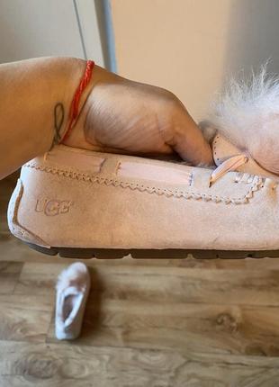 Меховые мокасины ugg8 фото