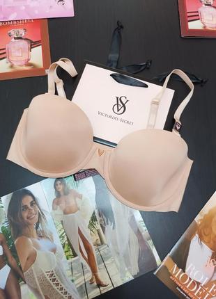 Новинка! victoria's secret безшовний бюстик мультивей 34d 75d  оригінал3 фото