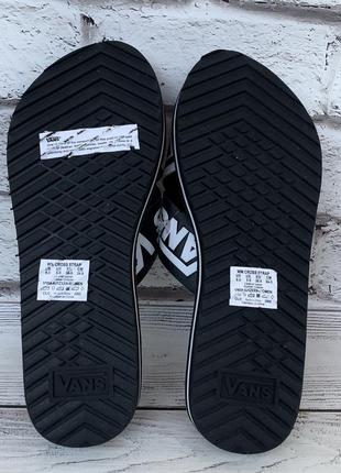 Стильные кожаные шлепанцы от бренда vans 38р 24,5-25см5 фото