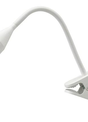 Лампа светодиодная с зажимом ikea navlinge белая 704.498.88
