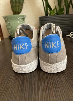 Nike blazer low gs  женские кроссовки/кеды4 фото