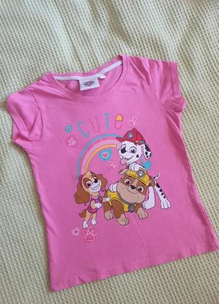 Футболка paw patrol, next  primark, george, h&amp;m, zara, matalan, marks&amp;spencer, f&amp;f