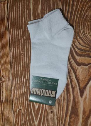 Чоловічі бавовняні шкарпетки "житомир" укорочені 41-43 (27)