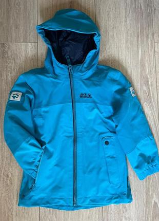 Куртка 3в1 jack wolfskin 104-110+штани lego 110