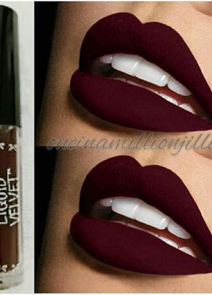 Ciate london liquid velvet (тестер) зволожуюча рідка помада для губ з матовим ефектом1 фото