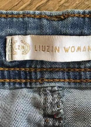 Короткі джинсові шорти низька посадка liuzin2 фото