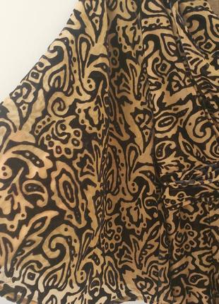 Monsoon красивое платье с бархатным набивным узором s 44 новое с нюансом3 фото