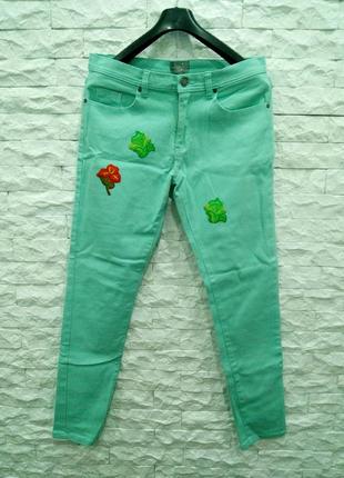 Фирменные джинсы-скинни lottie loves р.10 (44/46)2 фото