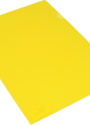 Папка-уголок economix, а4, желтая, (e31153s-05)