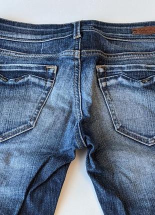 Винтажные джинсы трубы прямые4 фото