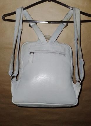 Myk  leahher bags рюкзак женский кожанный винтаж6 фото