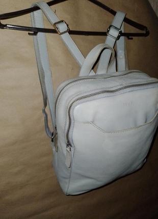 Myk  leahher bags рюкзак женский кожанный винтаж5 фото
