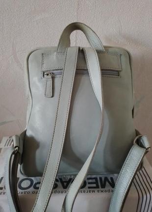 Myk  leahher bags рюкзак женский кожанный винтаж8 фото
