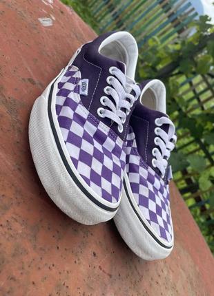 Кроссовки vans era vn0a4bv4vxm1 фиолетовый8 фото