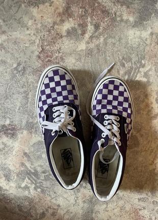 Кроссовки vans era vn0a4bv4vxm1 фиолетовый10 фото