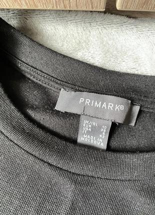 Платье платье миди от primark анимали принт черное4 фото