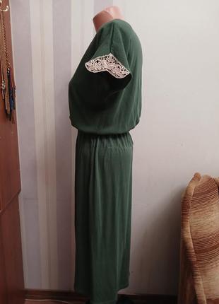 Платье платье миди в винтажном этно бохо стиле платье мыды кружево кружево с ххс хс4 фото
