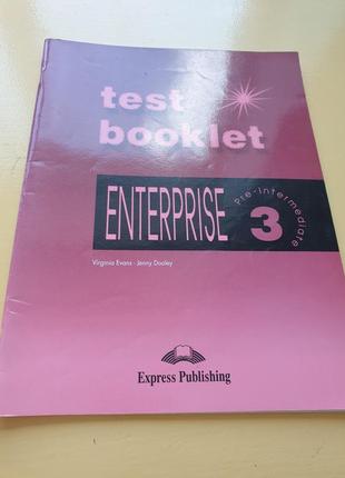 Test booklet enterprise 3