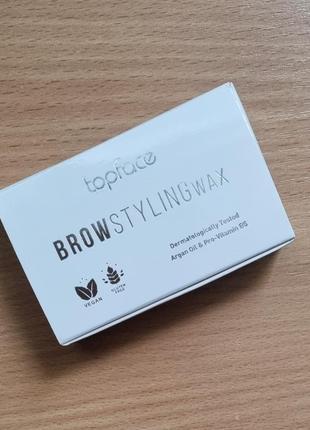 Topface, eyebrow wax, моделюючий віск для брів