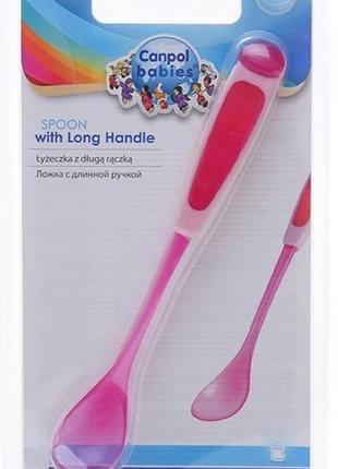Пластиковая ложечка с удлиненной ручкой campol
 babies1 фото