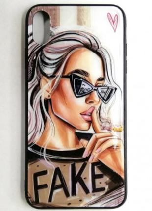 Чохол prisma ladies для iphone xs max- fake1 фото