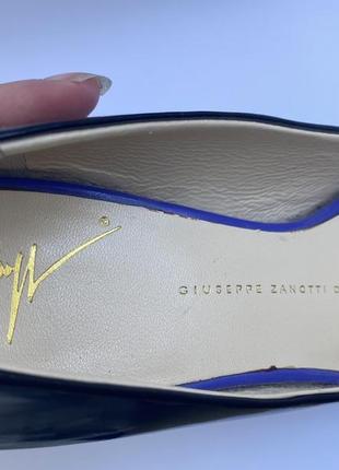 Новые лаковые туфли на шпильке итальянского бренда miuseppe zanotti6 фото