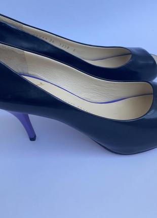 Новые лаковые туфли на шпильке итальянского бренда miuseppe zanotti2 фото