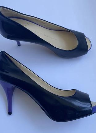 Новые лаковые туфли на шпильке итальянского бренда miuseppe zanotti1 фото