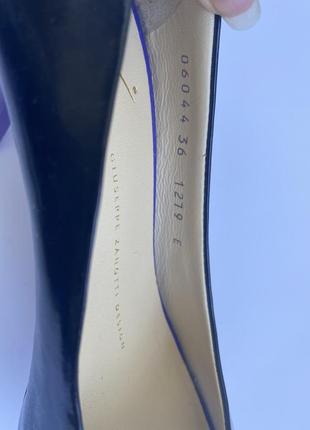 Новые лаковые туфли на шпильке итальянского бренда miuseppe zanotti7 фото