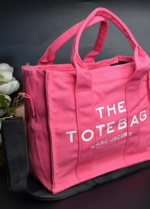 Вместительная женская сумка - тоут marc jacobs, клатч женский, сумочка, женка, женский, мини шоппер, шоппер, мины3 фото