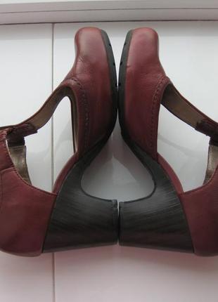 Туфли clarks,р.37 стелька 24,5см кожа5 фото