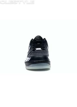 Nike air force skeleton black3 фото