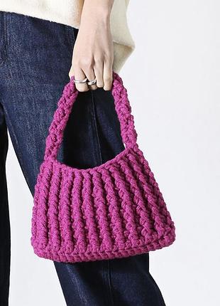Міні сумка гачком ручна робота