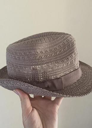 Шикарна шляпка, бузкового, кольору, відмінний, варіант на літо, як жіночій, так і чоловічий, унісекс, від бренду: accessorize👌2 фото