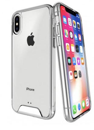 Чохол tpu space case transparent для iphone x / xs- прозорий