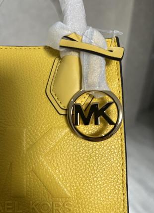 Сумка michael kors mercer extra-small pebbled leather2 фото