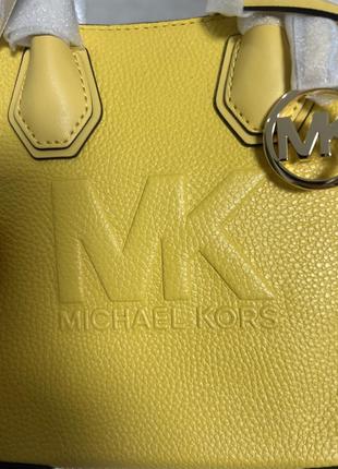 Сумка michael kors mercer extra-small pebbled leather4 фото
