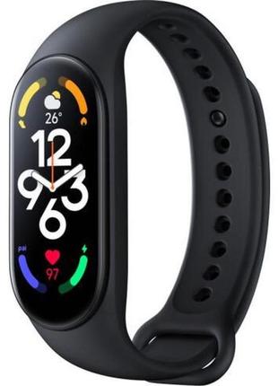 Фитнес-браслет-трекер smart band м7 спортивный умный смарт-часы с шагомером и тонометром красный,черный,синий.5 фото