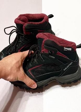 Женские зимние ботинки salomon gore tex 38 размер5 фото