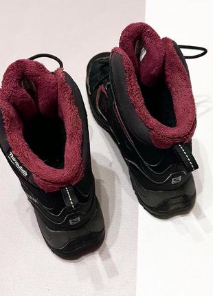 Женские зимние ботинки salomon gore tex 38 размер6 фото