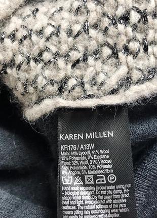 Шикарный элегантный шерстяной свитер karen millen оригинал3 фото